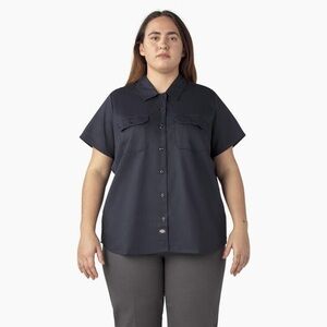 373. Dickies Original Work Shirt Button Down Black XL